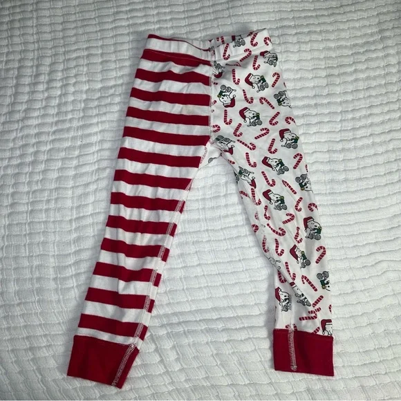 Snoopy: Peanuts! by Hanna Andersson (3T) Christmas Organic Cotton Toddler PJ’s - Picture 6 of 10
